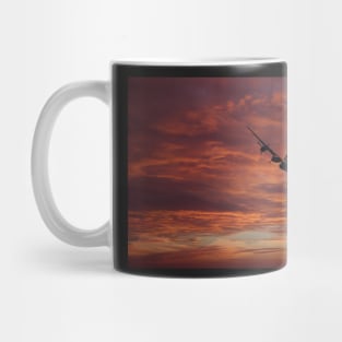 Lancaster Spitfire Shadow Mug